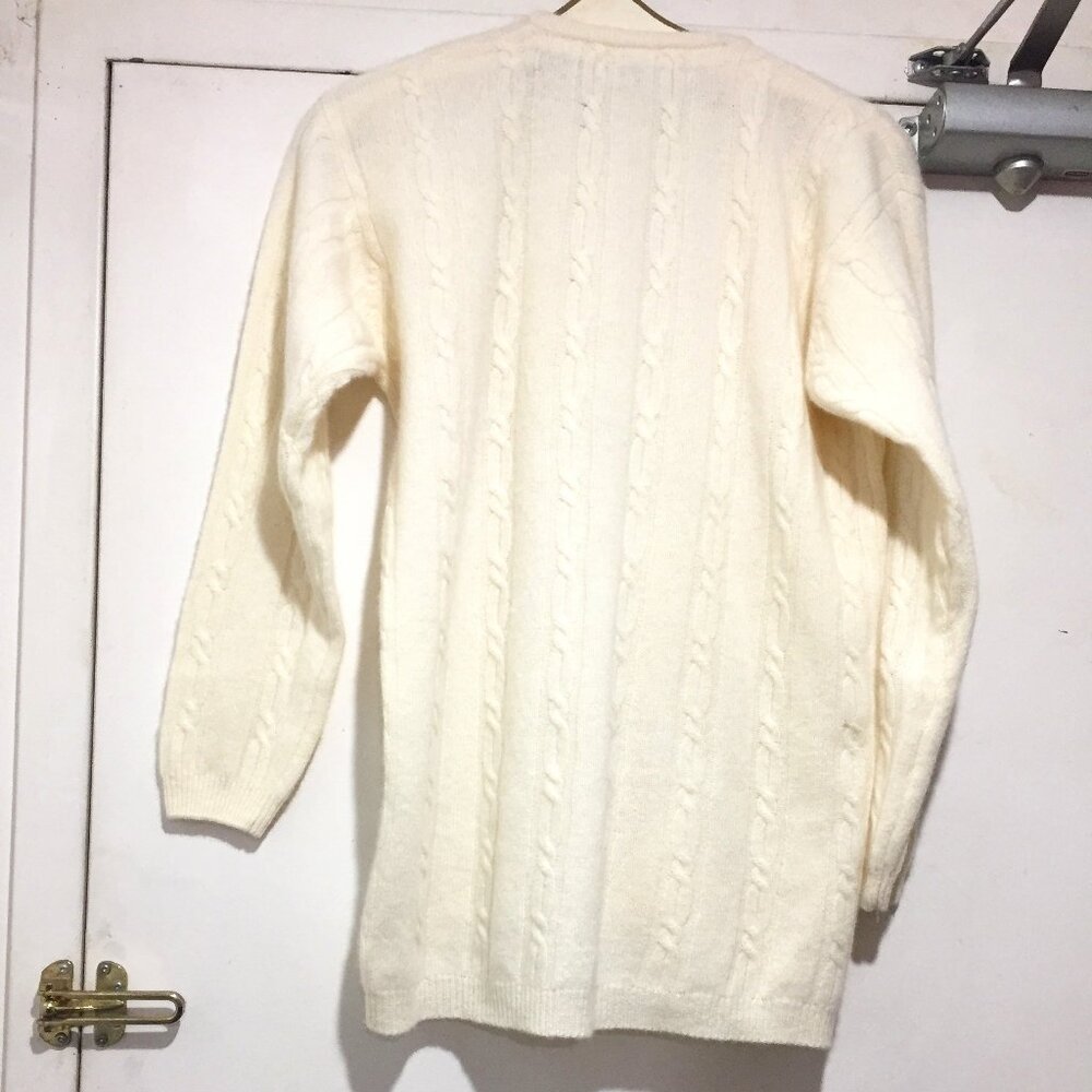 VINTAGE RINO ROSSI HAND FRAMED WOOL BLEND SWEATER CARDIGANS SIZE M - Picture 11 of 12